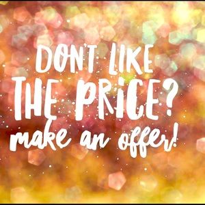 Let’s negotiate, hit the offer button ☺️.